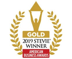 2019 Stevie Winner - American Business Awards - Gold
