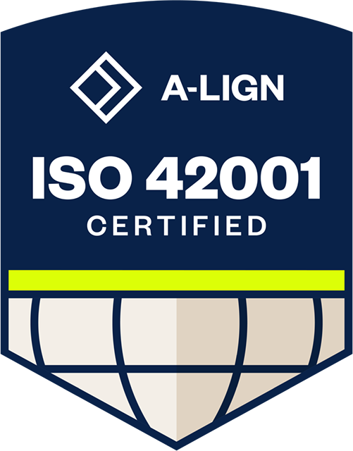 ISO 42001 badge