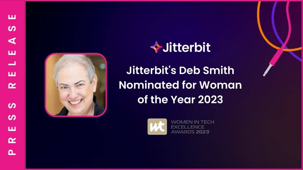 Deb Smith, da Jitterbit, é indicada Mulher do Ano de 2023