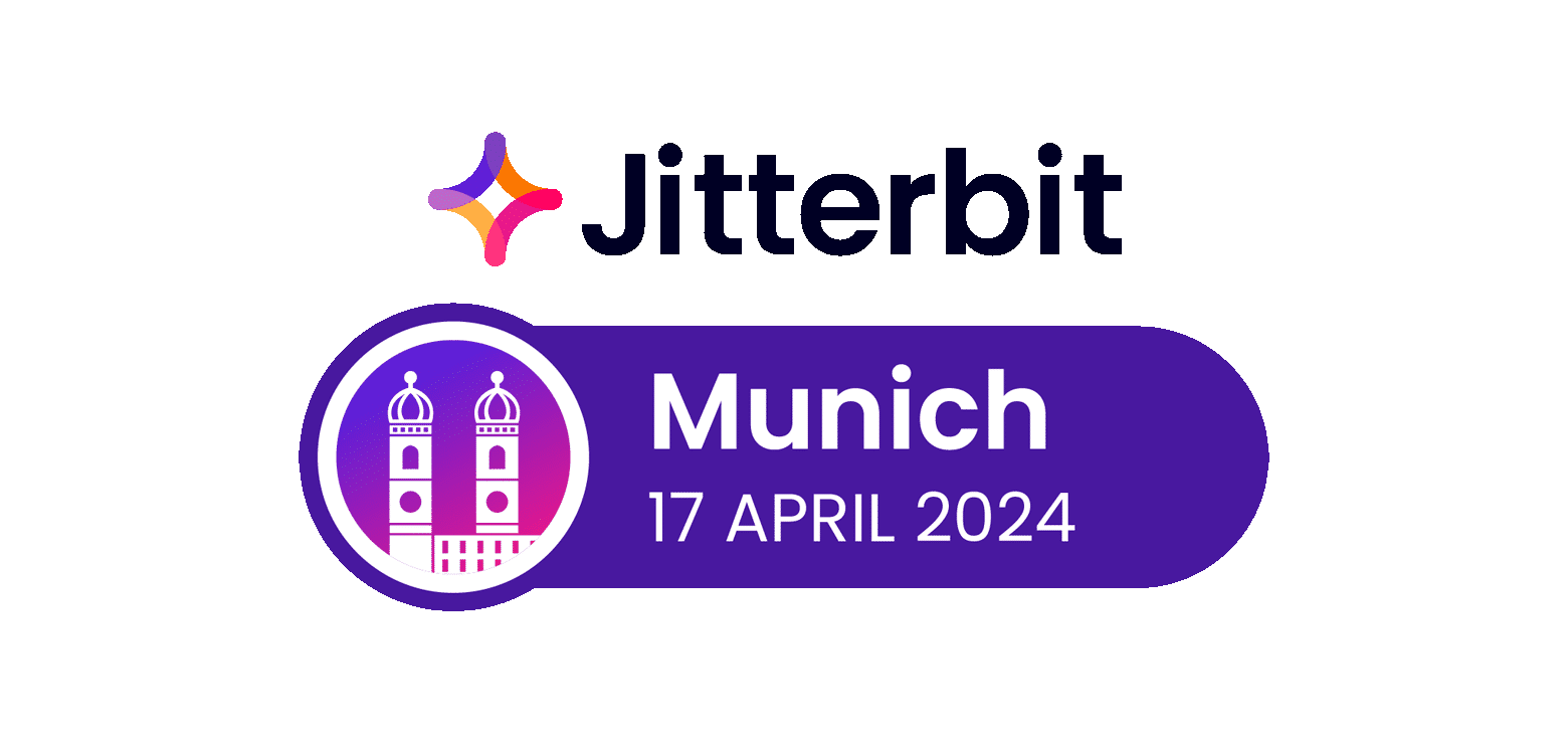 Evento da Jitterbit Network Munique, Alemanha, 17 de abril de 2024