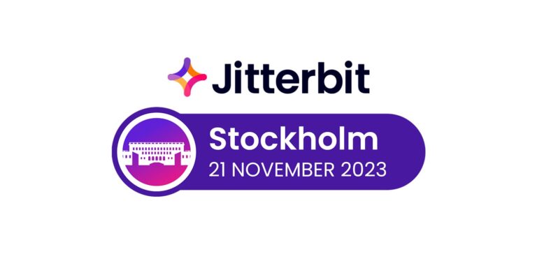 Jitterbit-Netzwerktour: Stockholm