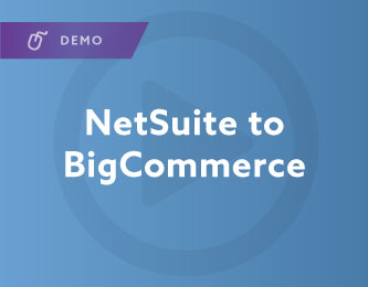 Demonstração do NetSuite para BigCommerce