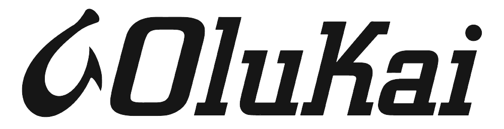 Logo OluKai en noir