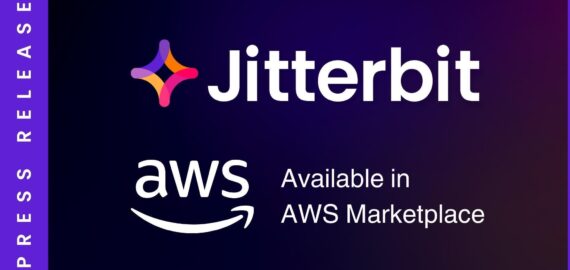 Jitterbit junta-se à rede de parceiros da AWS e à AWS Marketplace
