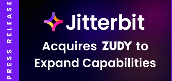 Jitterbit erweitert Low-Code-Entwicklungsfähigkeiten durch Übernahme von Zudy