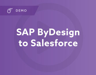 SAP ByDesign à Salesforce Démo 