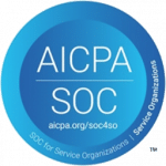 AICPA - SOC - Logótipo do emblema de certificação - Jitterbit Security
