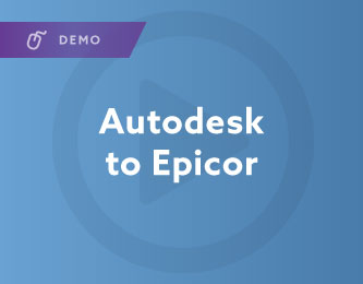 Autodesk a Epicor De demostración 