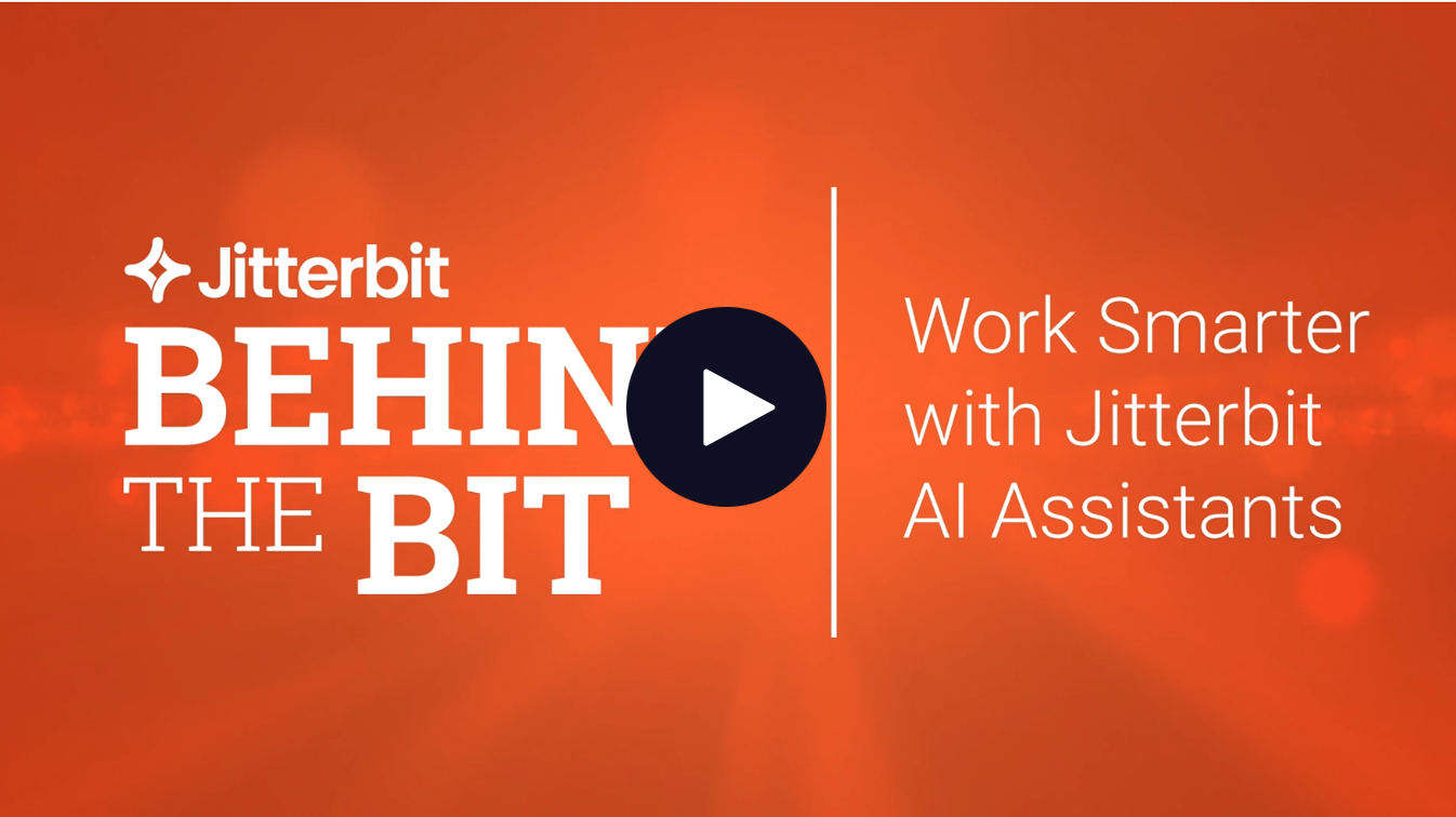 Behind the Bit: Work Smarter with Jitterbit AI Assistants