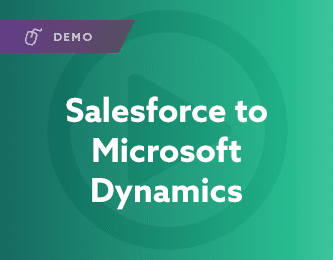 Salesforce to Microsoft Dynamics Demo