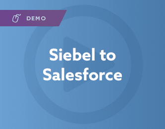 Siebel to Salesforce Integration Demo