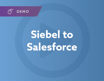 Siebel to Salesforce Integraatiodemo