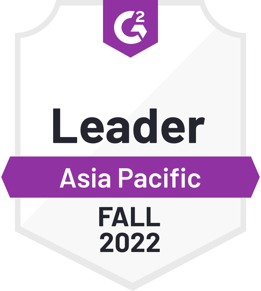 G2 - Leader - Asia Pacific - Fall 2022