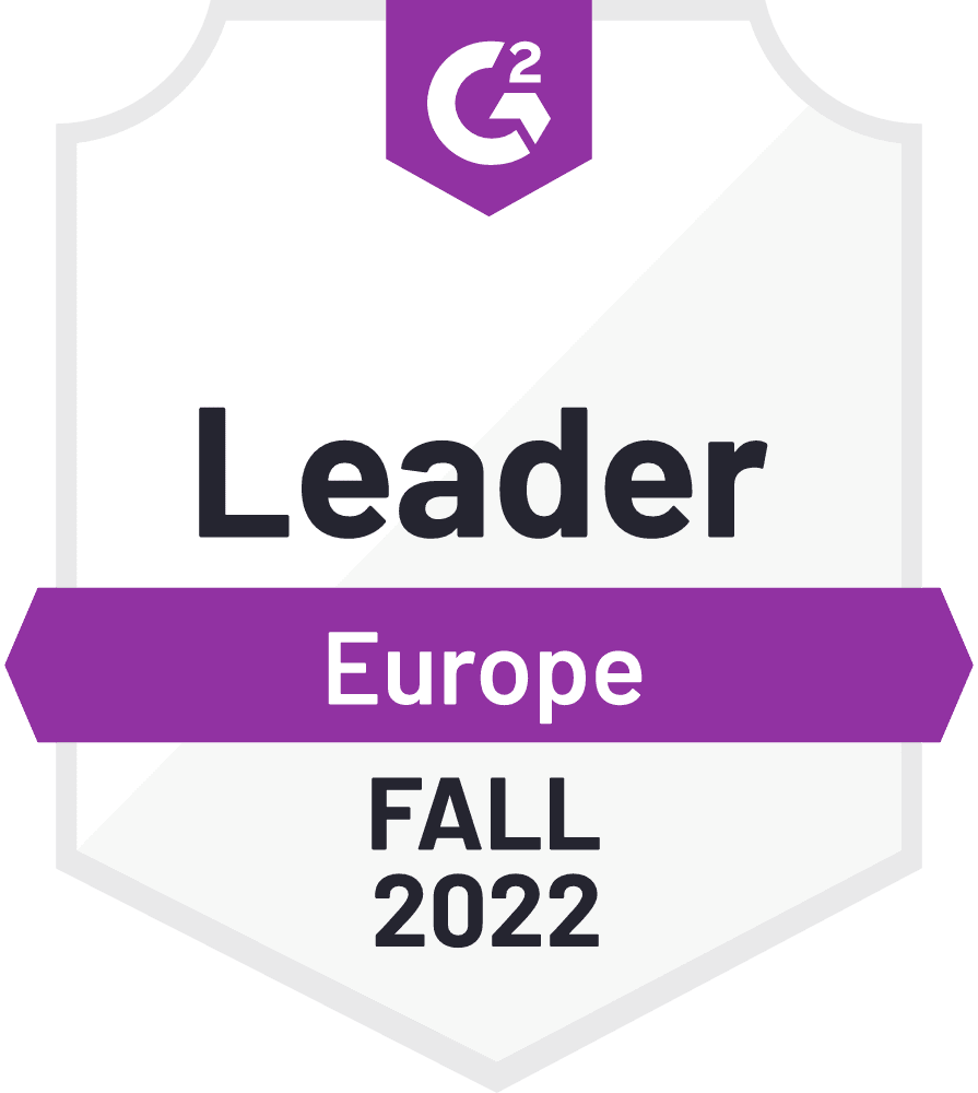 G2 - Leader - Europe - Fall 2022