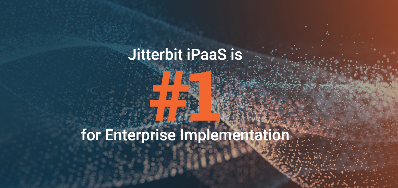Jitterbit No. 1 in G2 Enterprise Implementation Index for iPaaS