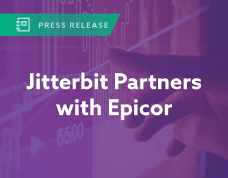 Jitterbit samarbejder med Epicor til hurtigt at integrere produktions- og distributionsløsninger med enhver cloud- eller on-premises-tilbud