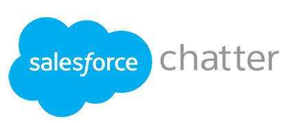 Salesforce chatter logo