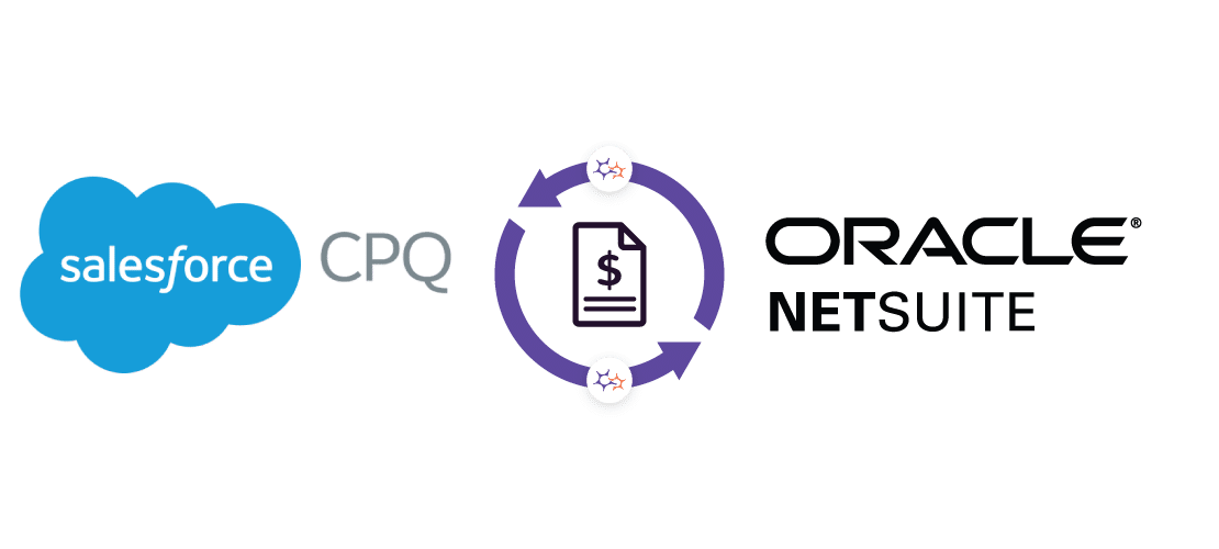 Quote to Cash - Salesforce CPQ-to Oracle NetSuite Graphic
