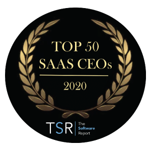 Top 50 SaaS CEOs - TSR, The Software Report 2020