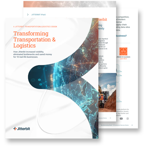 En Jitterbit-bog om transport/logistik: Transformering af transport og logistik