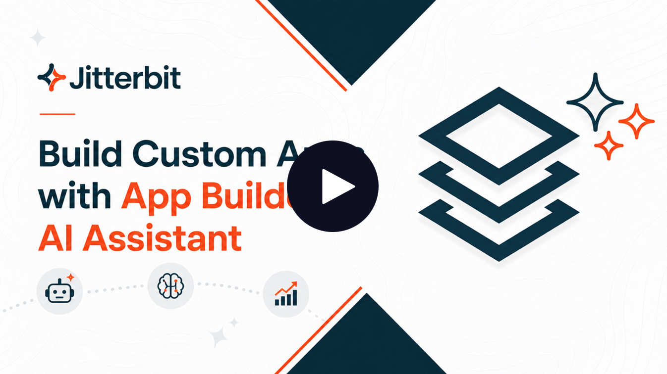 Jitterbit AI Assistants for App Builder