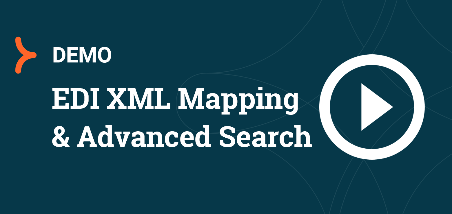 Jitterbit EDI XML Mapping and Advanced Search Demo